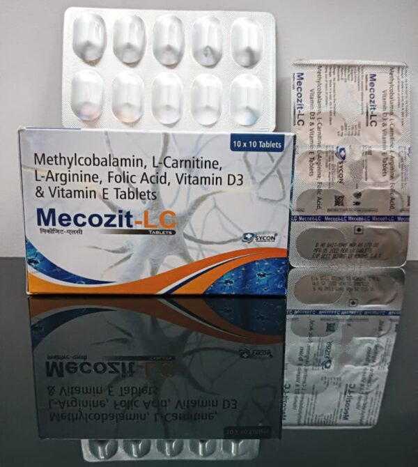 Mecozit-LC Vitamin D3 & Vitamin E Tablets