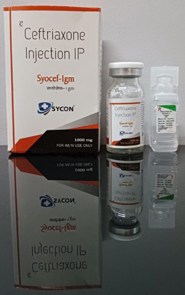 Syocef-1gm Injection